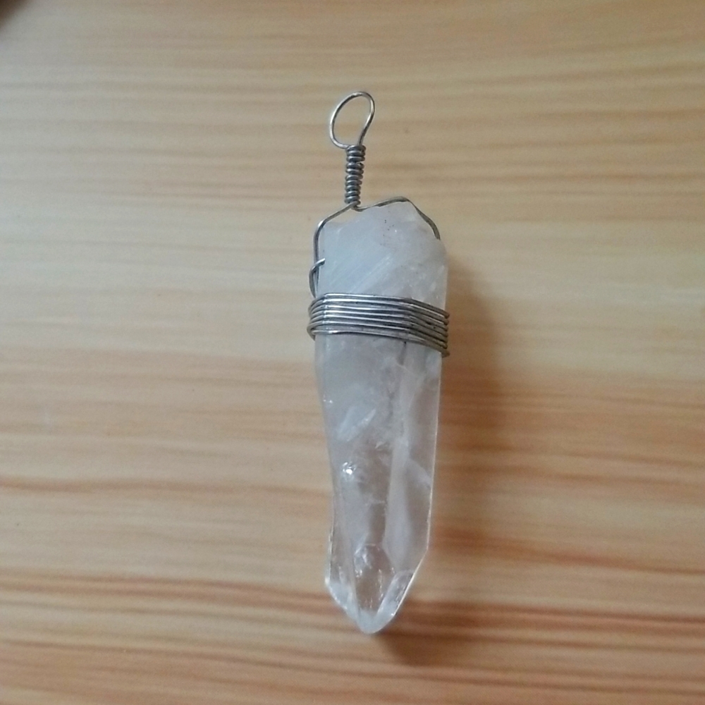 Quartz necklace